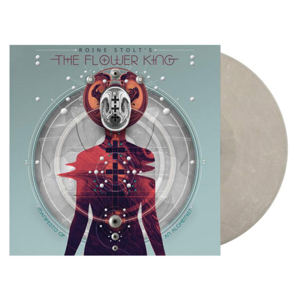 Roine Stolt's The Flower King - Manifesto Of An Alchemist (Clear & White Vinyl)