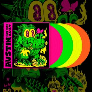 King Gizzard and the Lizard Wizard – Live in Austin -COLOURED- 4 coloured vinyl – INDIE ONLY